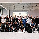 Gruppenfoto Flughafen Frankfurt (c) Stephan Klein